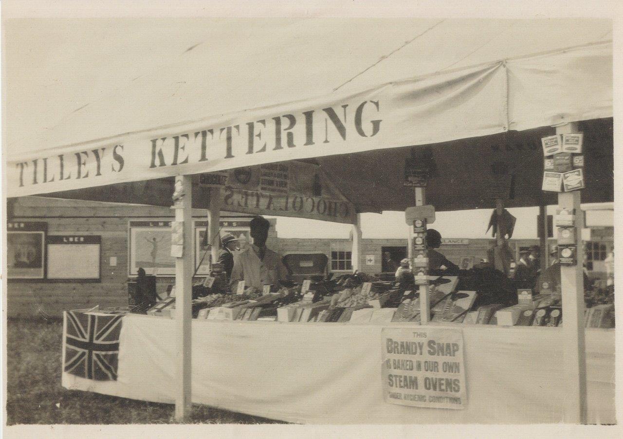 Tilleys Kettering market stall — baked in our own steam ovens
